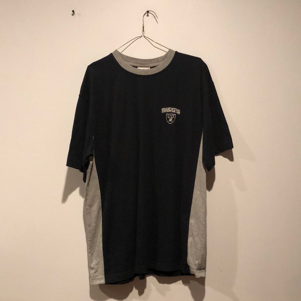Oakland Raiders Vintage Y2K NFL Short Sleeved Shirt